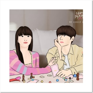 My Lovely Liar Korean Drama Posters and Art